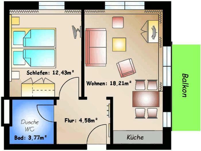 Ferienwohnung 14 - Sofia Haus Huehnergott Sellin  Exteriér fotografie